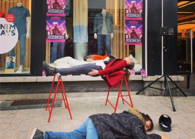 Hypnose in de winkelstraat
