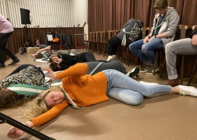Stundenten onder hypnose