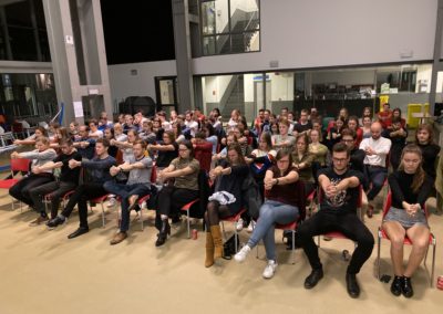 Stundenten onder hypnose