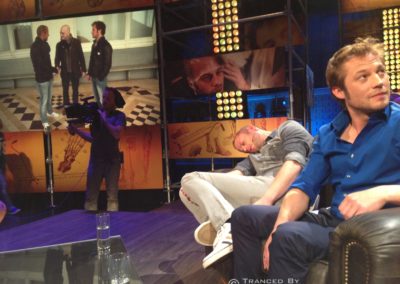 Staf Mattias Coppens onder hypnose