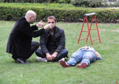 Jo Hens onder hypnose