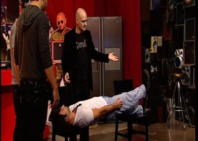 Sean Dhondt onder hypnose