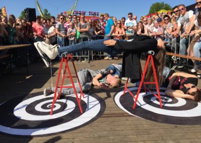 Hypnose op een festival