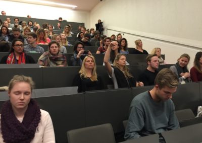 Hypnoseshow studenten