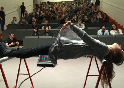 Showhypnose studenten